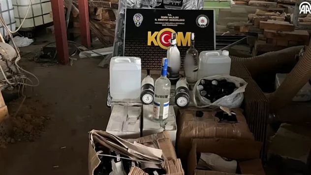 Bayram öncesi kaçak alkol operasyonu
