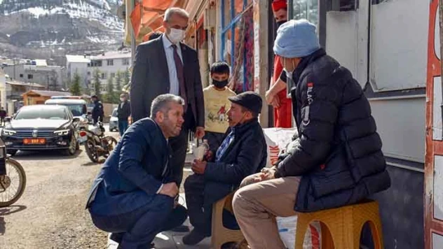BBP Genel Başkan Yardımcısı Yardımcıoğlu, Çağlayancerit'te