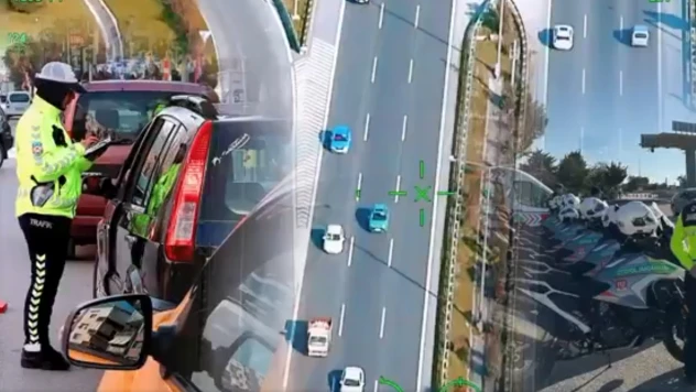 Bir haftada 2 milyon 845 bin araç denetlendi