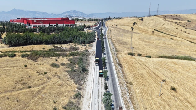 Büyükşehir Belediyesi'nden Kahramanmaraş OSB'nde ulaşım hamlesi