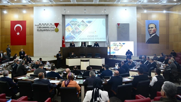 Büyükşehir'de Kasım ayı olağan meclis toplantısı gerçekleştirildi