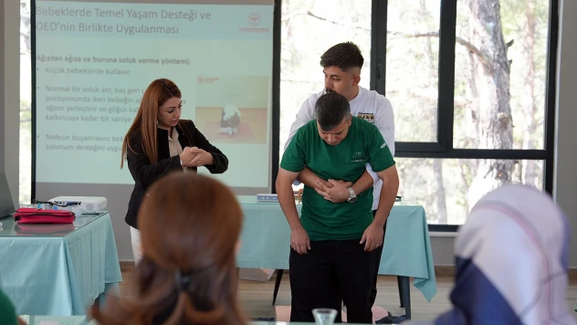 Büyükşehir, personelin ilk yardım yetkinliğini güçlendiriyor