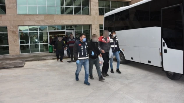 Çeşitli suçlardan aranan 37 kişi yakalandı