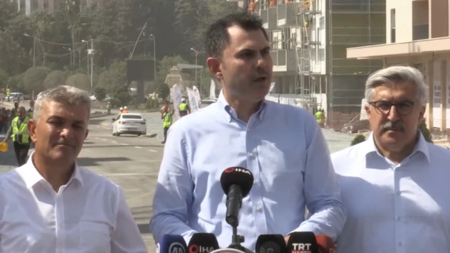 Çevre, Şehircilik ve İklim Değişikliği Bakanı Kurum, Hatay'da