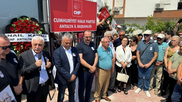 CHP 24. Dönem Antalya Milletvekili Acar son yolculuğuna uğurlandı