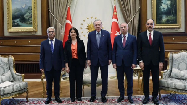 Cumhurbaşkanı Erdoğan, DEM Parti heyetini kabul etti