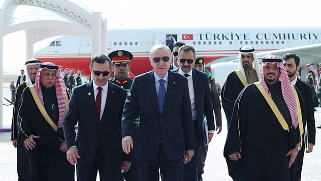 Cumhurbaşkanı Erdoğan Suudi Arabistan'da