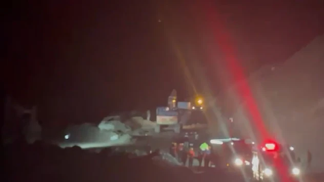 Demir madeni ocağında göçük