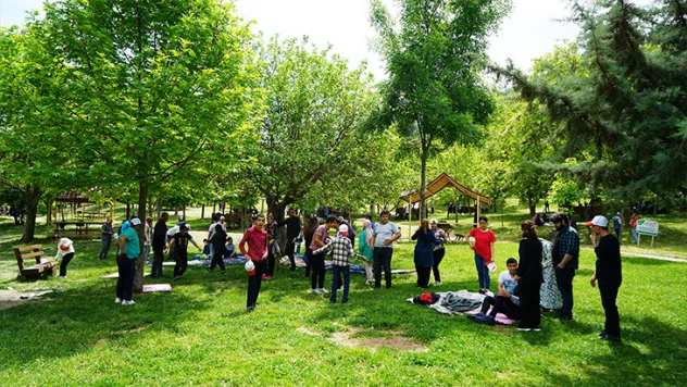 Deprem sonrası Kahramanmaraş'ta özel bireylere özel etkinlik