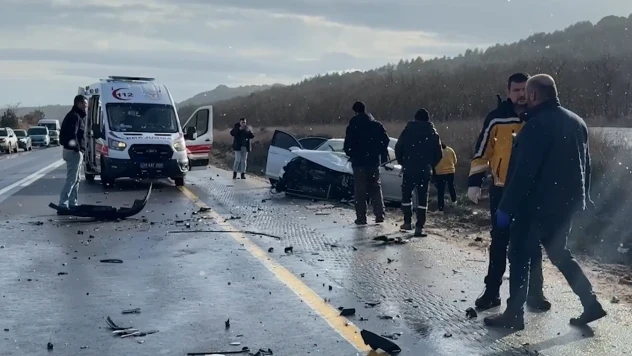 Dereköy yolu üzerinde korkunç kaza! 7 yaralı hastaneye kaldırıldı