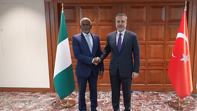 Dışişleri Bakanı Fidan, Nijeryalı mevkidaşı Tuggar ile görüştü