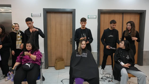 Down sendromlu öğrenciler için anlamlı dokunuş