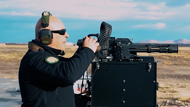 Dron tehdidine karşı dakikada 3000 atışlı tedbir