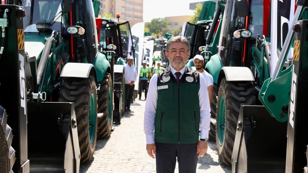 DSİ araç parkına 50 iş makinesi daha katıldı