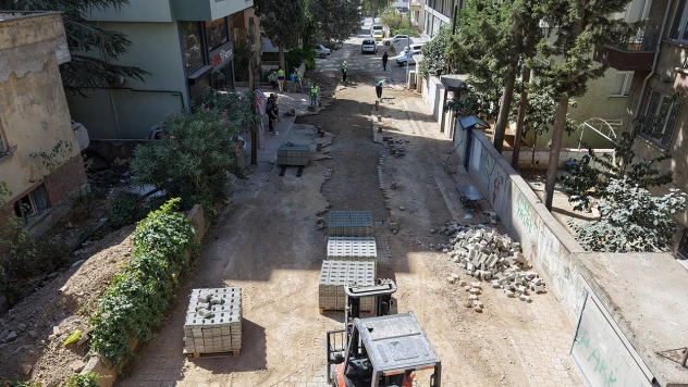 Dulkadiroğlu'nda yollar Büyükşehir ile yenileniyor