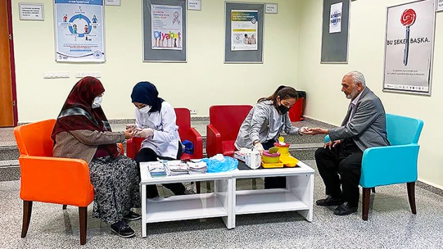Dünya diyabet günü farkındalık etkinliği