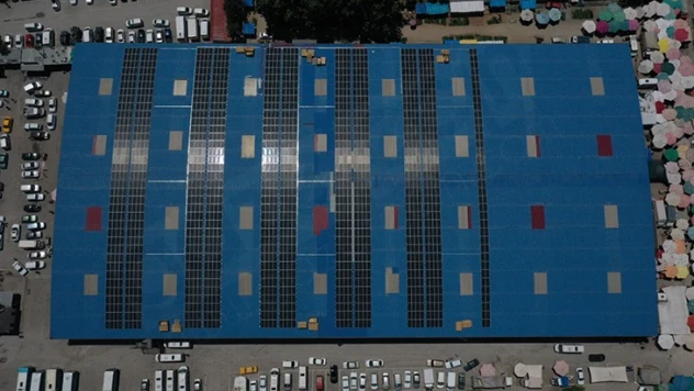 Elbistan Belediyesi tarafından kurulan 500 KWe'lik GES üretime başladı