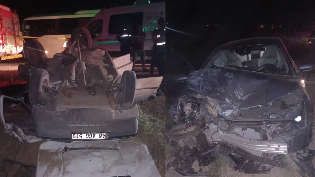 Elbistan'da feci kaza! 2 ölü, 2 yaralı