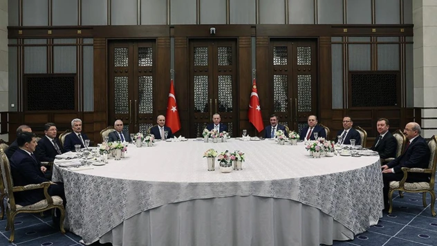 Erdoğan, yasama, yürütme ve yargı organlarının temsilcileriyle bir araya geldi