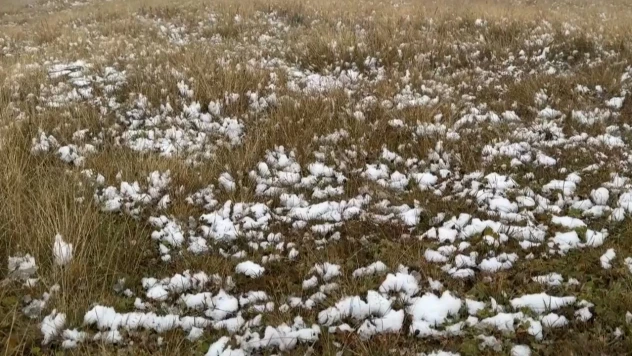 Erken kar şaşırttı! Eylülde beyaz örtü ve yoğun sis