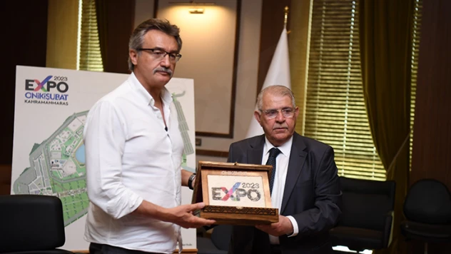 Eski Devlet Bakanı Tüzmen'den Başkan Mahçiçek'e ziyaret