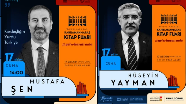 Fuarın İlk Gününde 3 önemli isim kitapseverlerle buluşacak