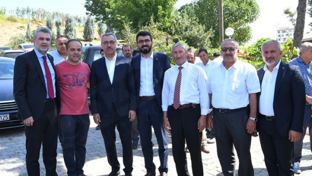 Gayberli Mahallesinde vatandaş ve muhtarlar toplantısı düzenlendi