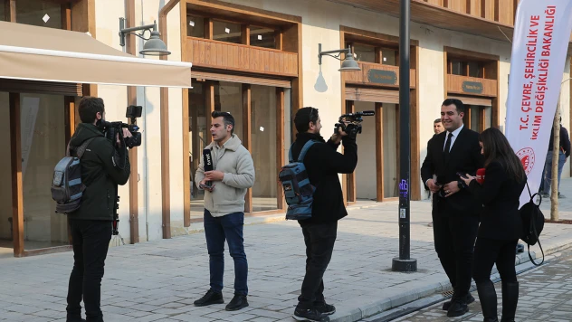 Gazeteciler, 6 Şubat depremleri sonrası yapılan çalışmaları inceledi