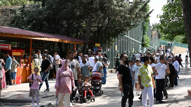 Gaziantep Doğal Yaşam Parkı, bayramda 90 bin kişiyi ağırladı