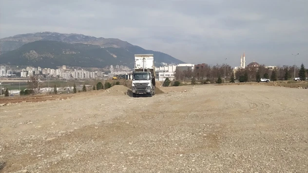 Geçici konaklama alanlarında alt ve üstyapı çalışmaları sürüyor