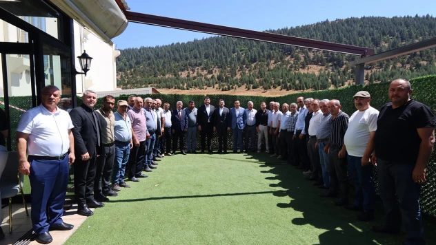 Göksun'da Büyükşehir'in yatırım ve projeleri masaya yatırıldı