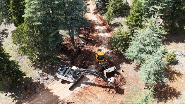 Göksun'un dar olan ulaşım ağı genişliyor