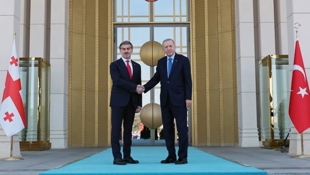 Gürcistan Cumhurbaşkanı Kavelashvili Cumhurbaşkanlığı Külliyesinde