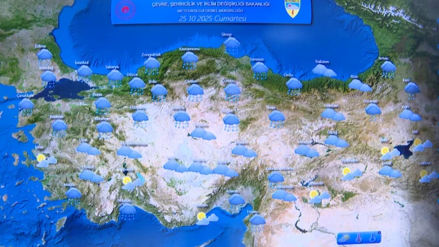 Hafta sonu Türkiye'yi yağış bekliyor