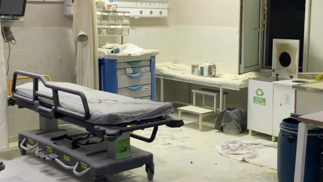 Hastane acil servisindeki patlama