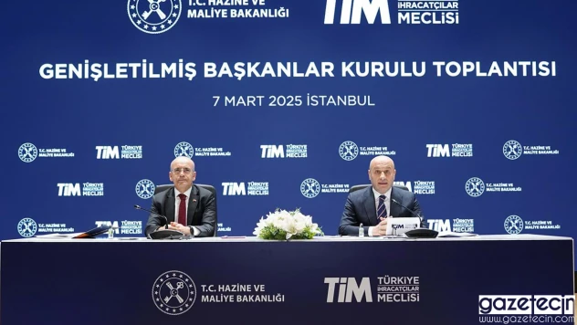 Hazine ve Maliye Bakanı Şimşek, TİM'de