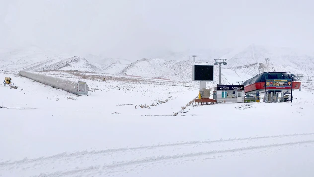 İç Anadolu'nun en yüksek dağı beyaza büründü