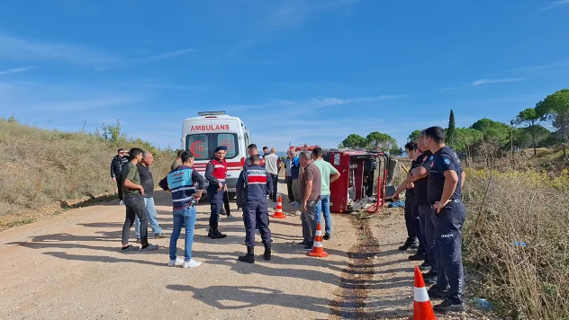 İki safari aracının çarpıştı, 9 kişi yaralandı