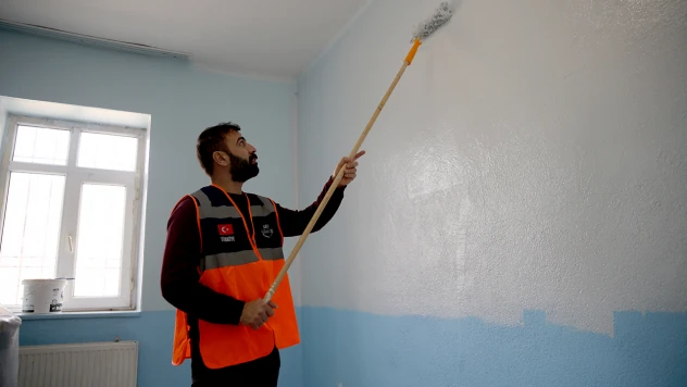 İnsan hayatı için koşturan AFAD, bu sefer öğrencilerin isteği için ter döktü