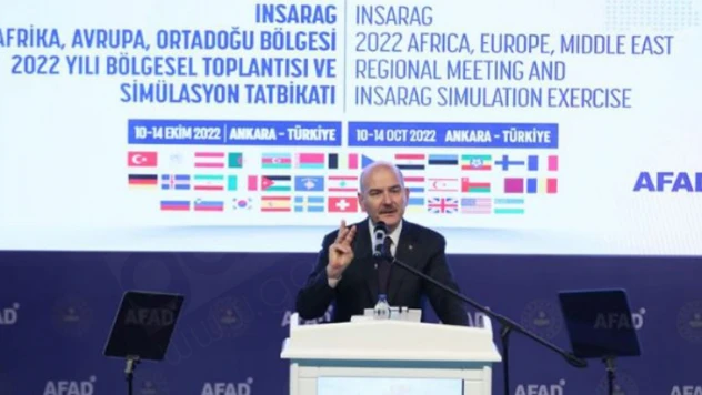 INSARAG toplantısı ve simülasyon tatbikatı başladı