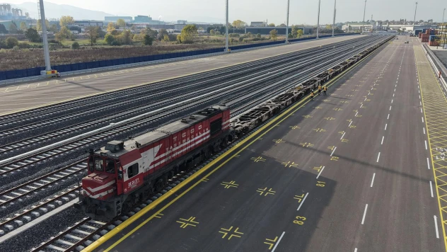 İntermodal terminal Railport'tan ilk tren çıkışı gerçekleşti