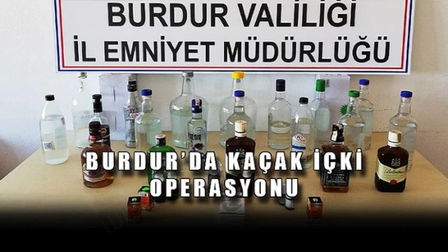 Kaçak içki operasyonunda 4 şüpheli yakalandı