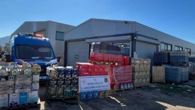 Kaçak madeni yağ operasyonu!