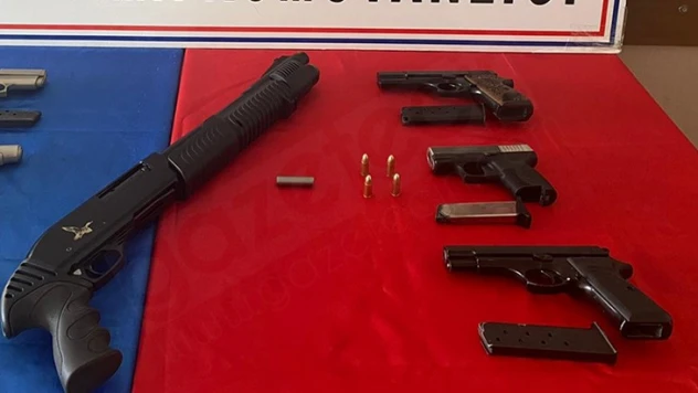 Kaçak silah imalathanesine operasyon: 2 gözaltı