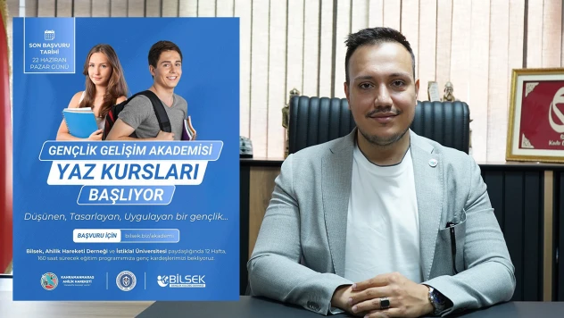 Kadir Can Şentürk, 'Gençlik Gelişim Akademisi gençlerimizi geleceğe taşıyacak'