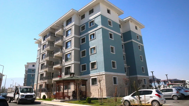 Kahramanmaraş depreminde yıkılan 600 Evler Sitesi'nde hayat yeniden başladı