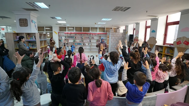 Kahramanmaraş edebiyat şehrinde çocuklara masalsı hafta sonu yaşattı