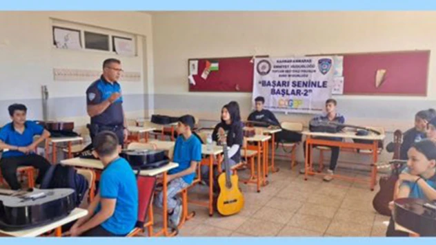 Kahramanmaraş Emniyeti'nden Başarı Seninle Başlar-2 projesi