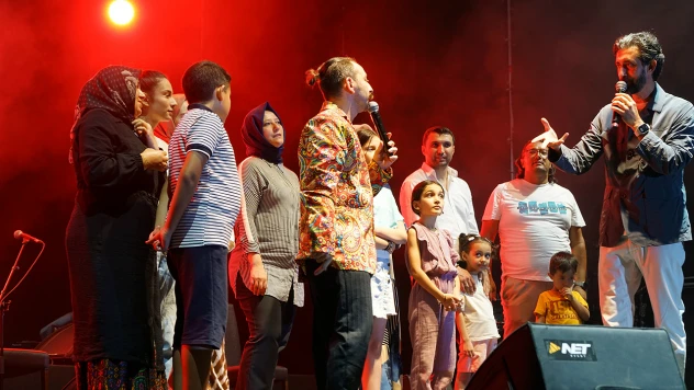 Kahramanmaraş fuarında aileler yarıştı