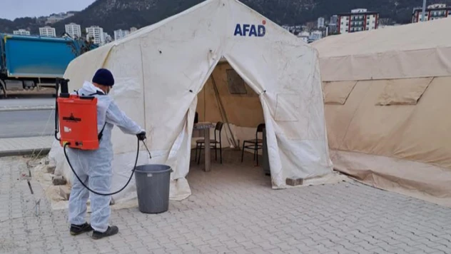 Kahramanmaraş'ın 982 noktasında temizlik çalışmaları sürüyor